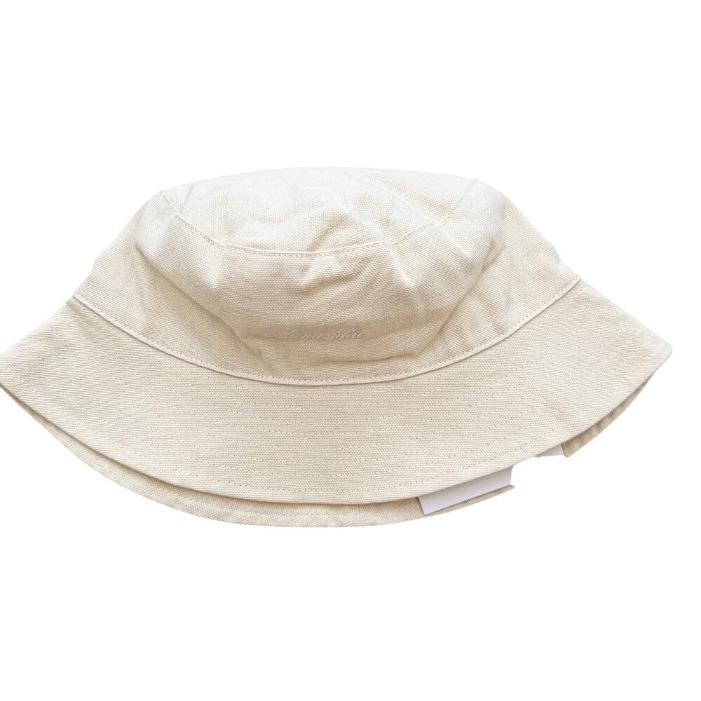 Nanushka Caran Cotton Canvas Bucket Hat Size M/L NWT